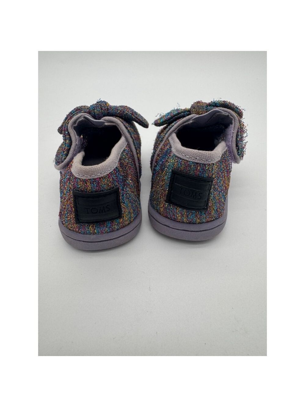 Girls TOMS Shoes Size T4 Multi-color - Picture 4 of 7
